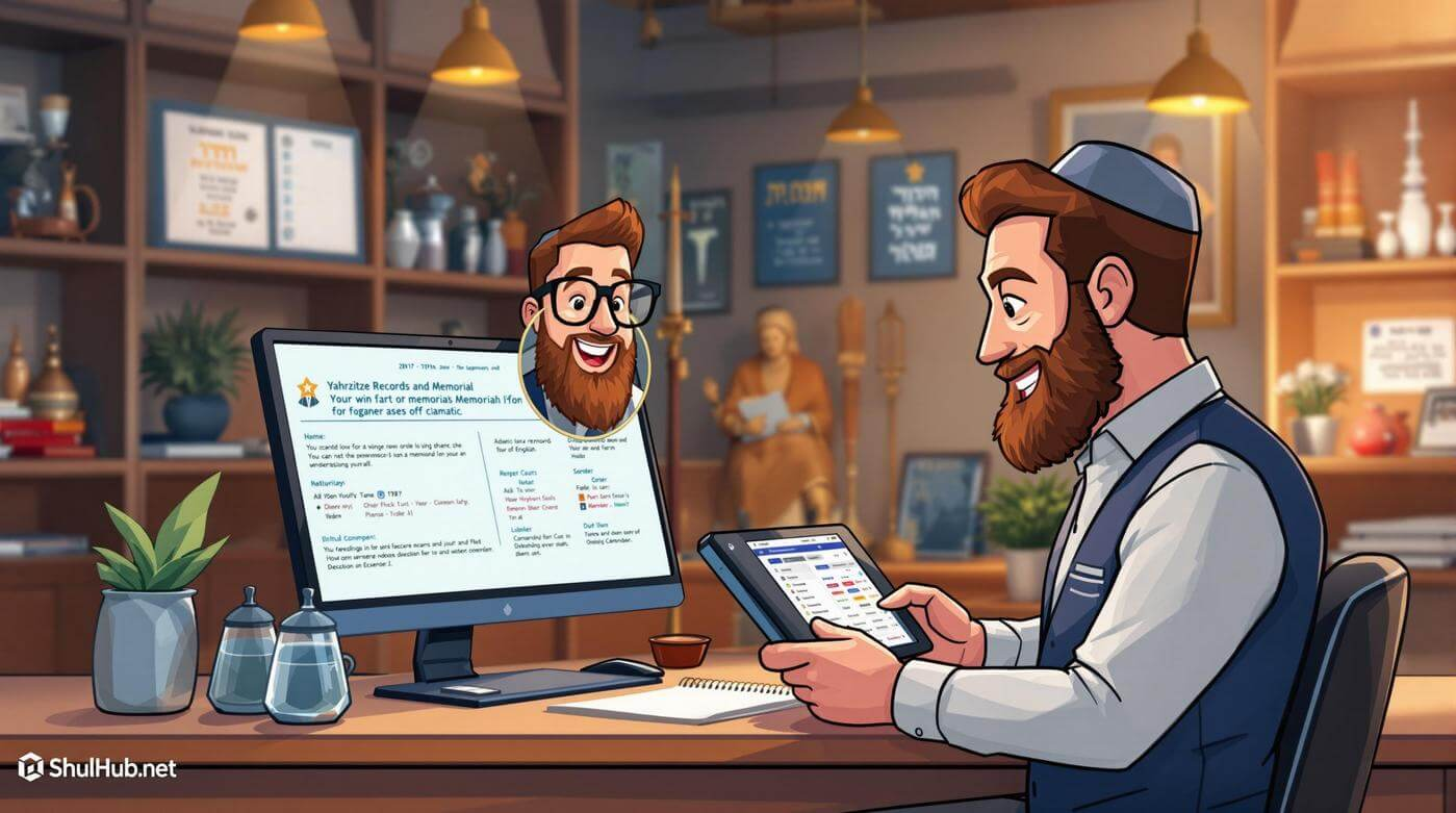Featured image for Synagogue Gabbai Software for Managing Yahrzeit and Memorials